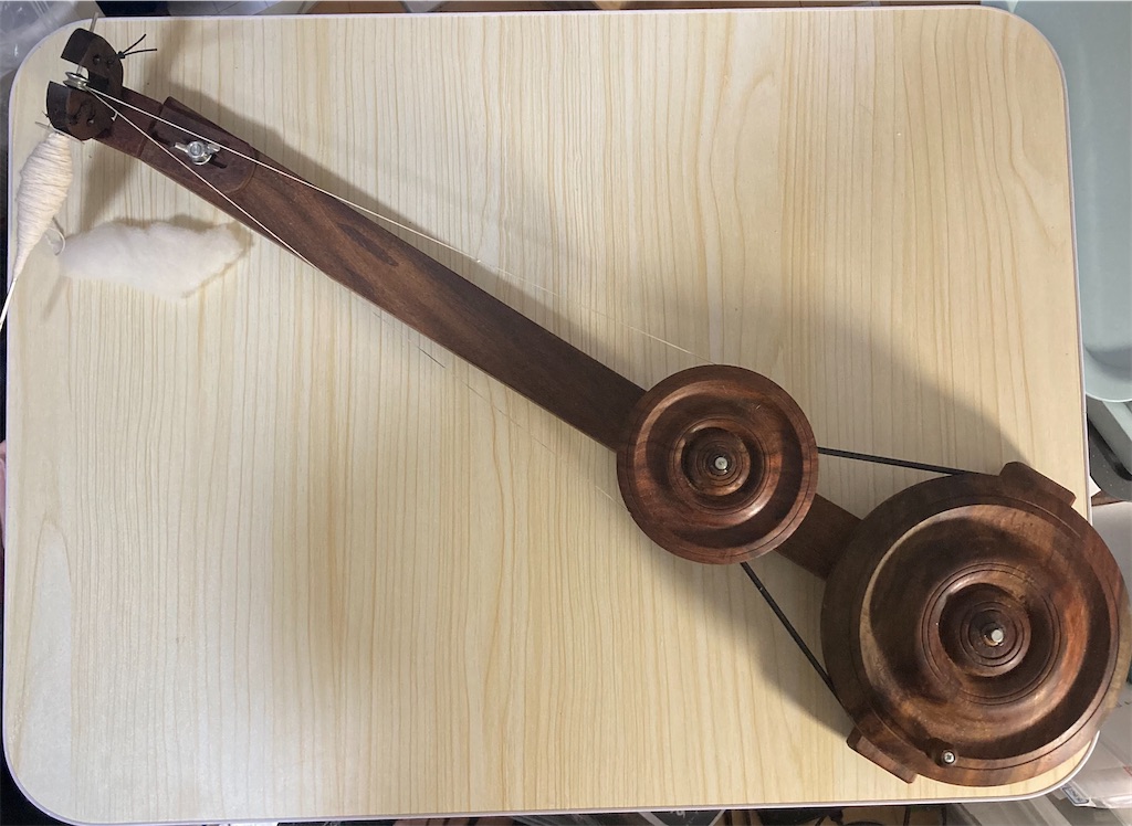 オープンチャルカ　糸紡ぎ機 糸紡ぎ(綿・チャルカ)の道具など紹介 - 網野のハンドメイド備忘録