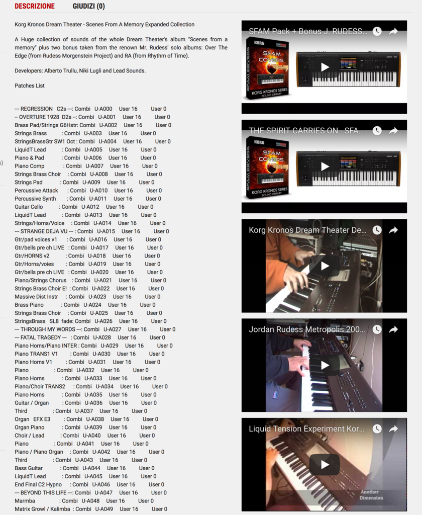 【Synth Cloud】DT好きのプログレ・メタル志向のキーボーディストにオススメの動画 (YOUTUBE) ゲーム音楽の巣