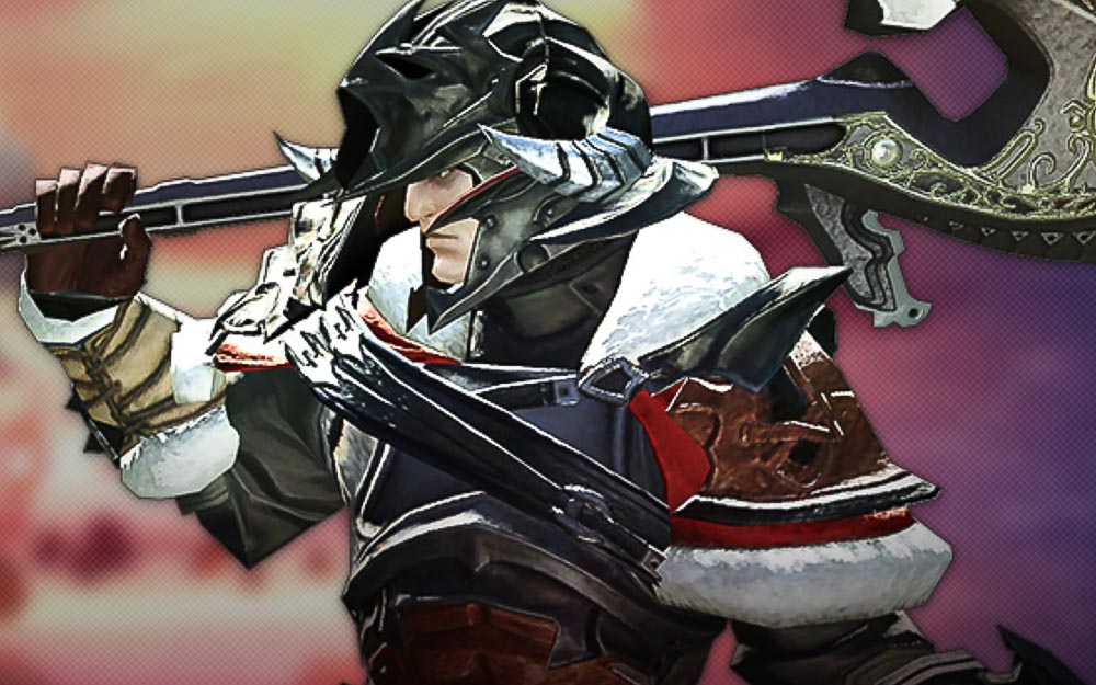 ヒューラン族のハイランダーの戦士