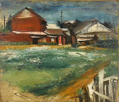 展覧会】佐伯祐三：自画像としての風景 - 天使たちの西洋美術