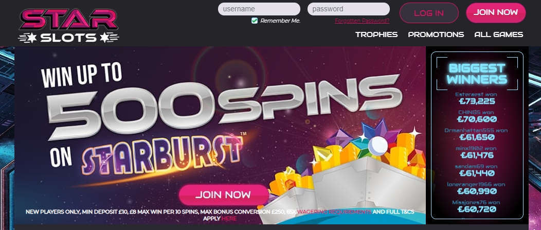 Slot Sites Free Spins