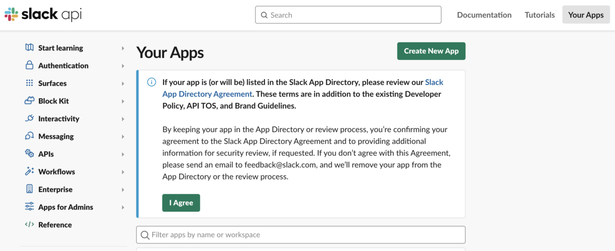 Slack Botの追加方法