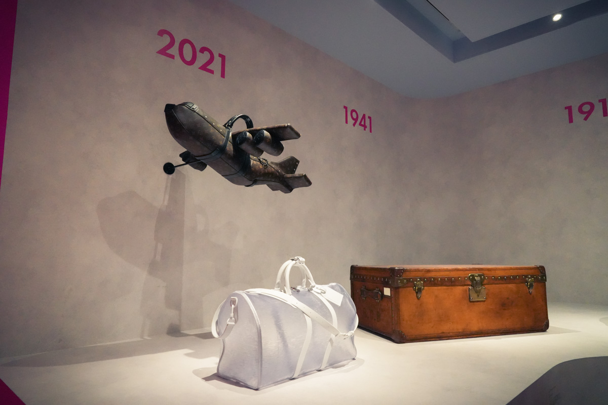 2022.07 SEE LV展 vol.4】ルイ・ヴィトンのトラベル製品の数々を眺める