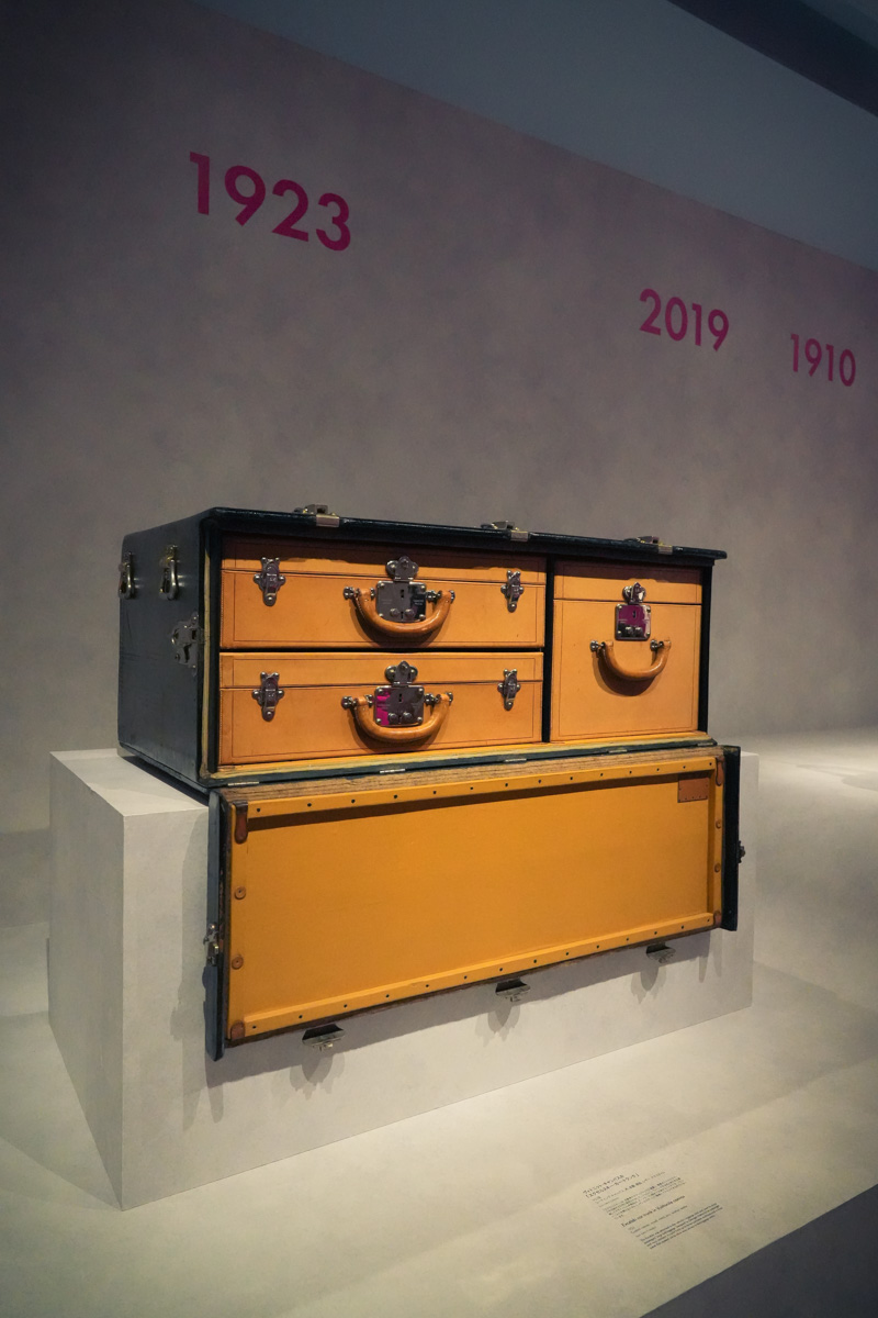 2022.07 SEE LV展 vol.4】ルイ・ヴィトンのトラベル製品の数々を眺める