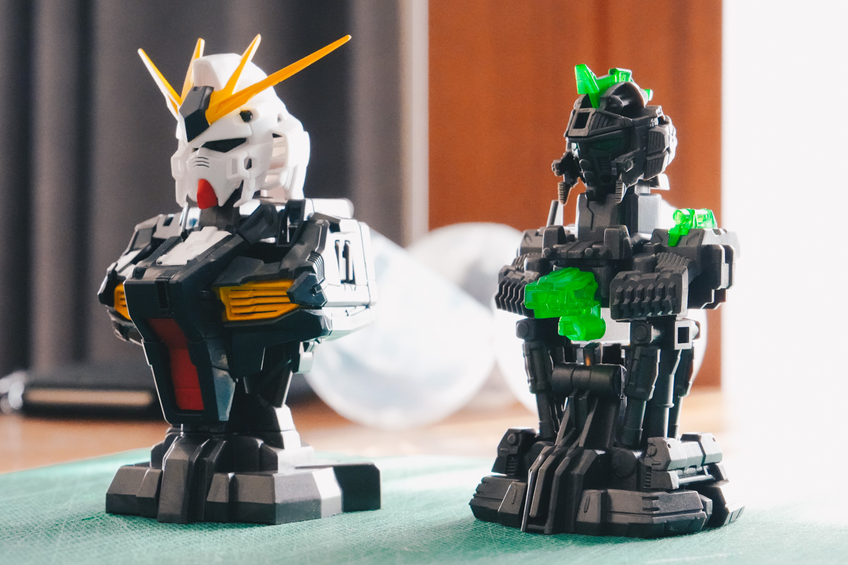 メカニカルバスト　rx93ffνガンダム　全塗装完成品 メカニカルバスト rx93ffνガンダム 全塗装完成品 メカニカル