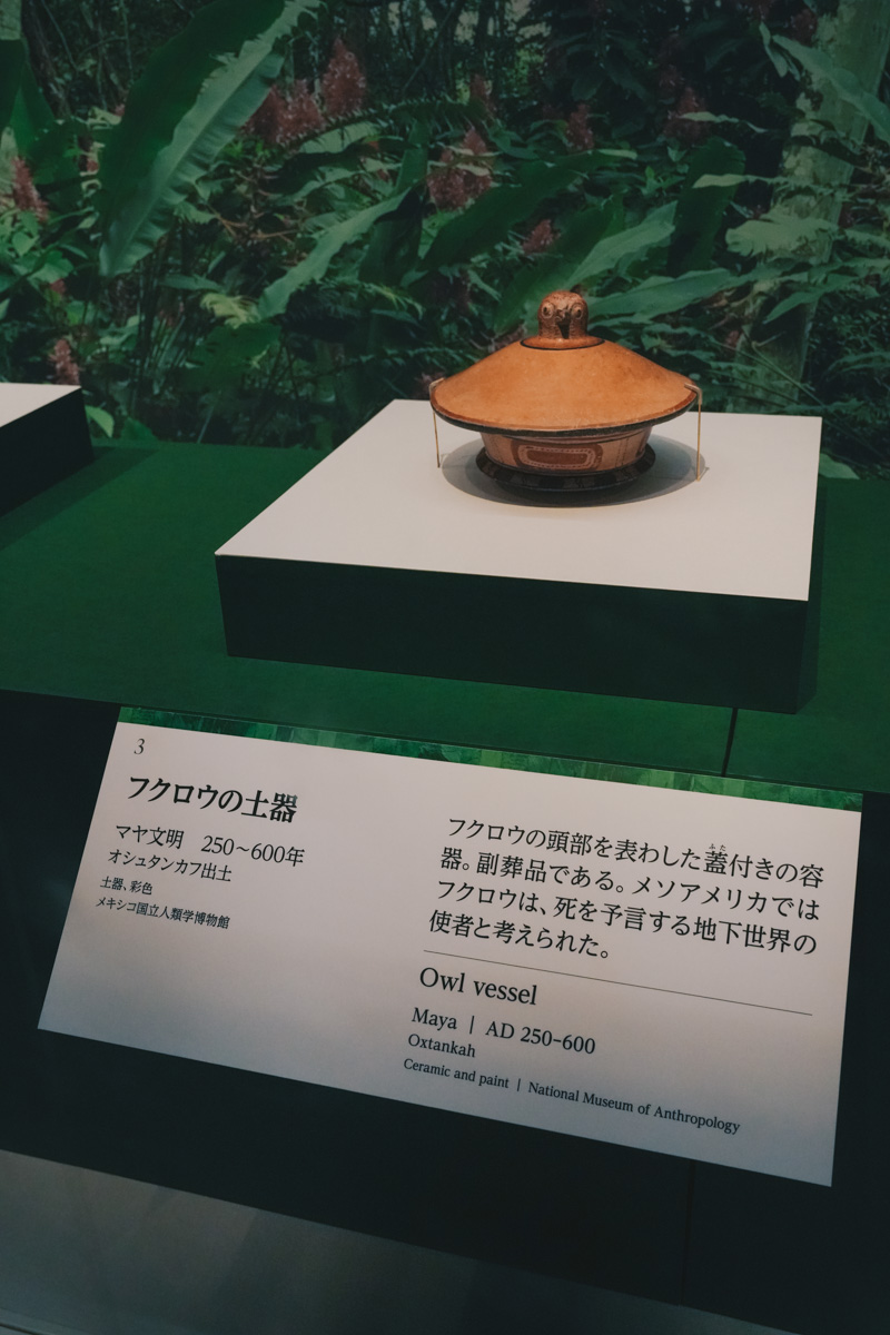 博物展レビュー】特別展「古代メキシコ ―マヤ、アステカ