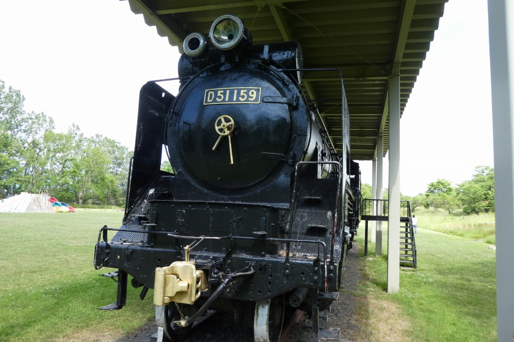 D51さん専用 岩内町運動公園の保存蒸気 D51 159 - Antiquity in my Closet