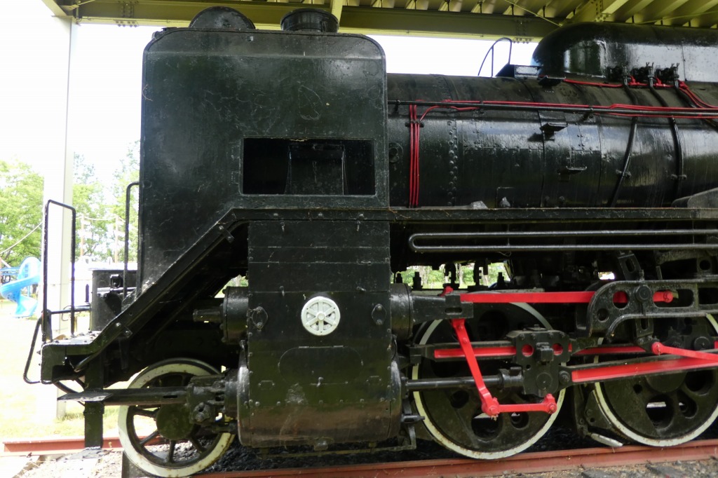 岩内町運動公園の保存蒸気 D51 159 - Antiquity in my Closet
