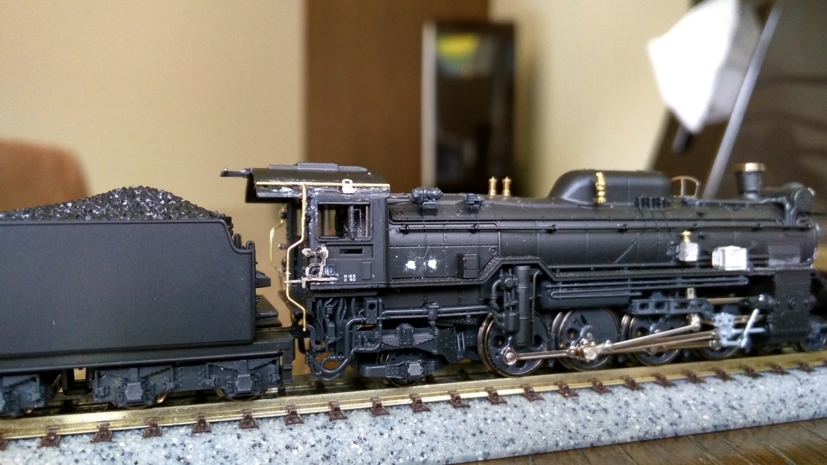 D51 146号機の工作‐③(KATO D51リニューアルモデルから