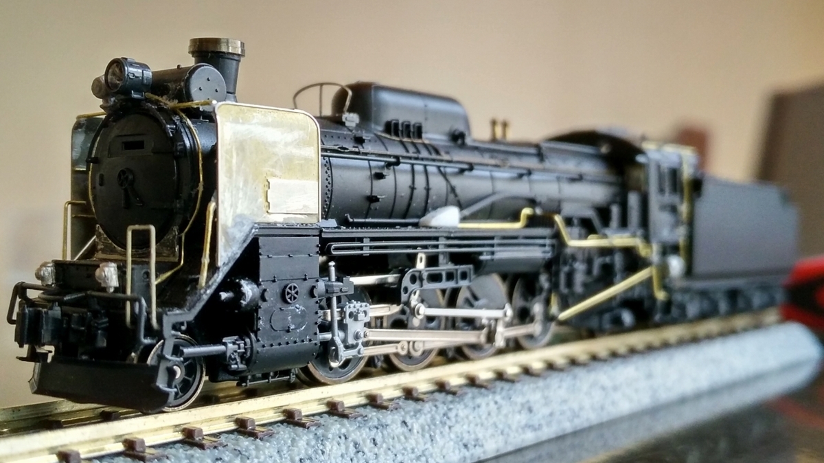 D51 324形 蒸気機関車 門デフ 1/42 Detail Up OJゲージ