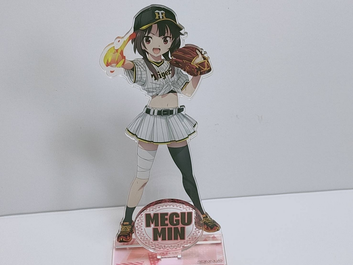 アニメ】めぐみんのコラボアクリルフィギュアを購入しました【このすば