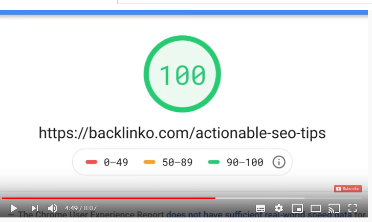 Page Speed Insight
