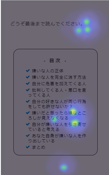 user heat