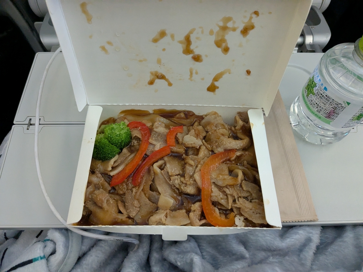 ZIPAIR機内食