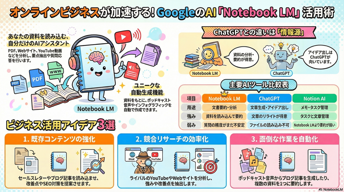 notebook lm活用術