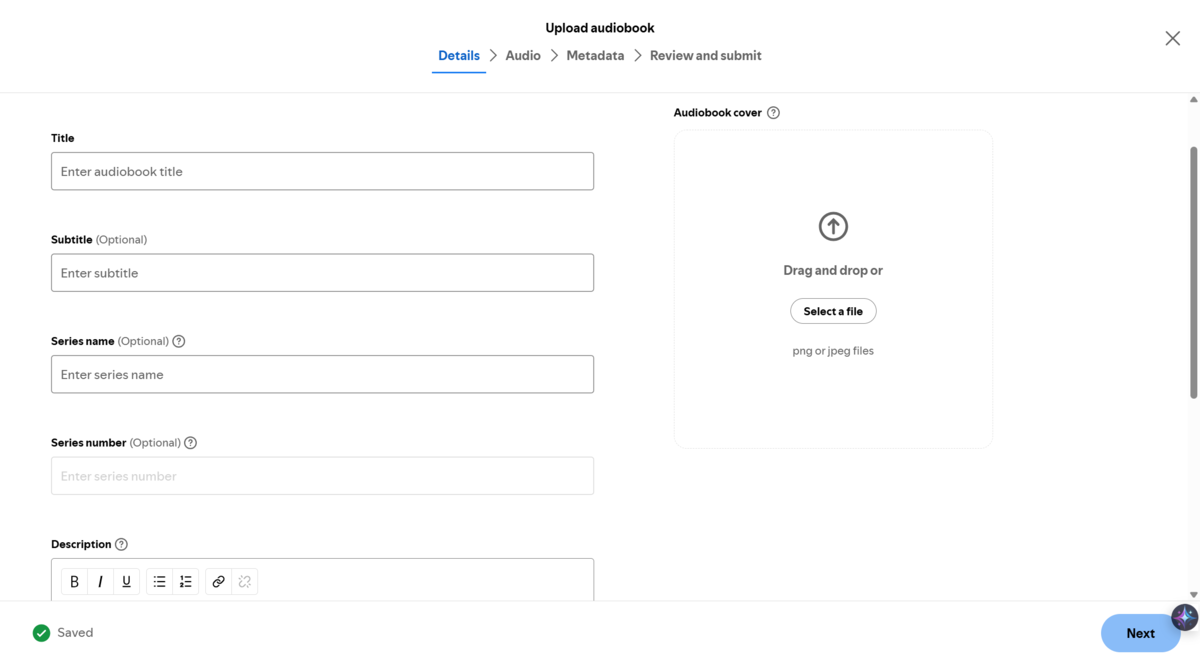 spotifyでオーディオブックを出版する方法