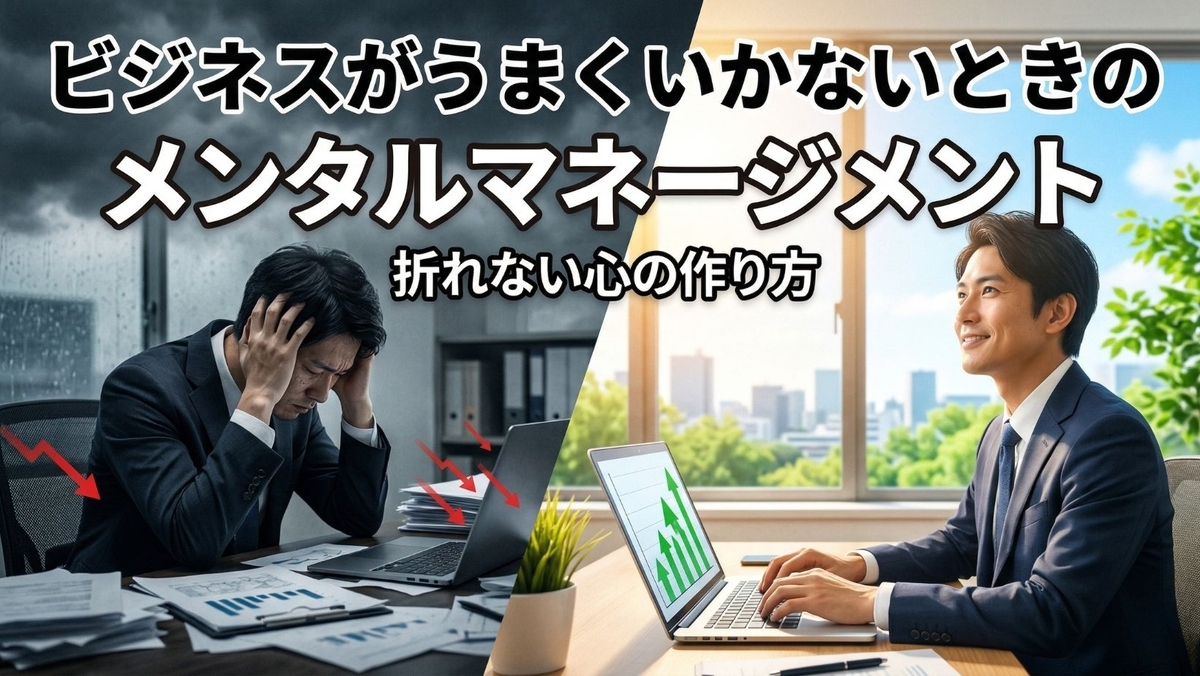 ひとりビジネスのメンタルマネージメント