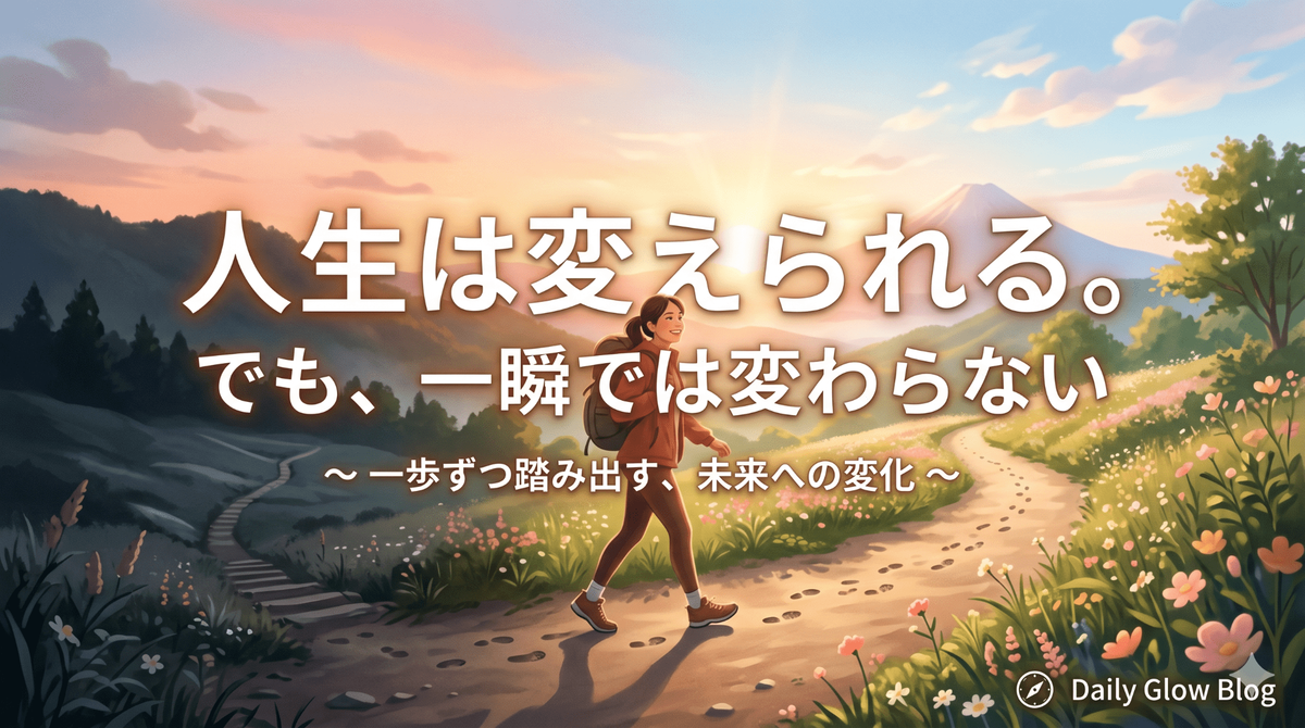 人生は変えられる