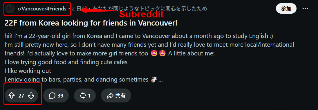 redditの使い方