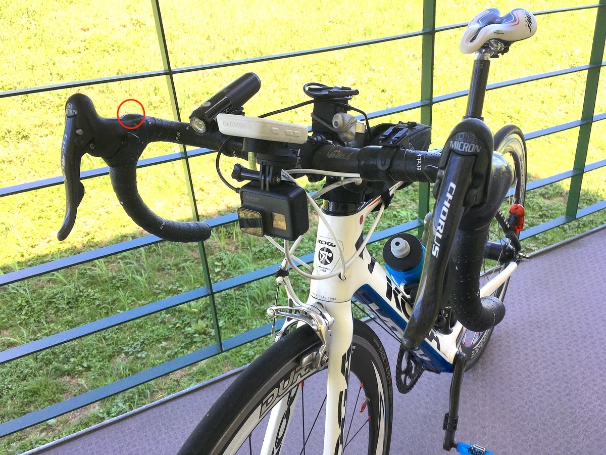 ハンドル、エアロバー（DHバー） - 貧脚走法