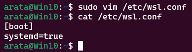 wsl.conf