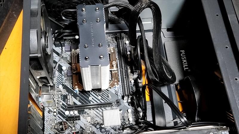自作PC　組み立て