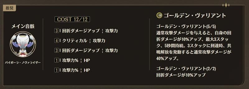 鳴潮 リューク 音骸編成