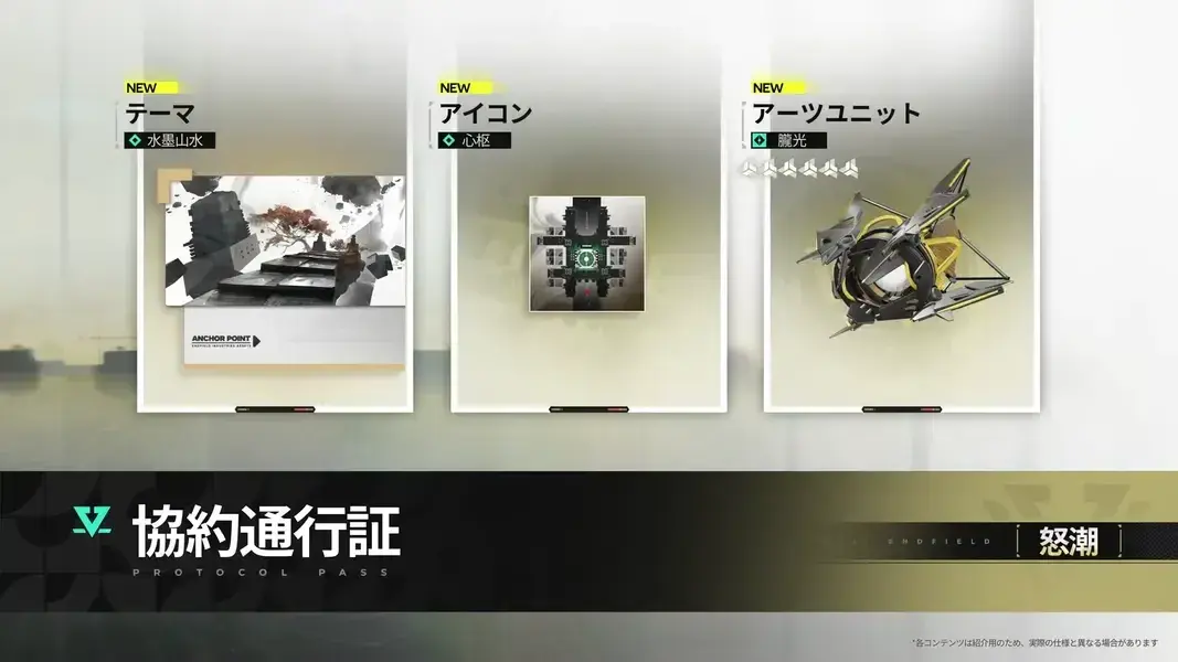 エンドフィールド　協約通行証