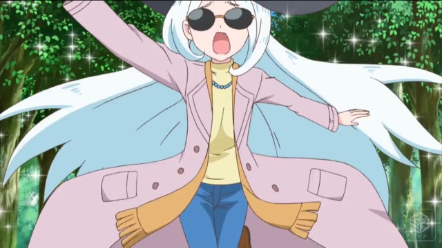 白鳥アンジュ　ポスター キラッとプリチャン キラッとプリ☆チャン プロモ パープルフルールトップス