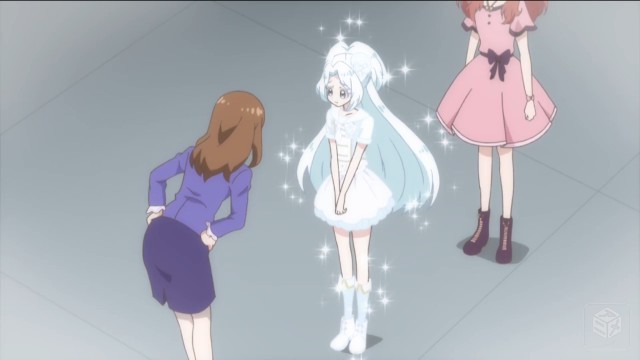 白鳥アンジュ　ポスター キラッとプリチャン キラッとプリ☆チャン プロモ パープルフルールトップス