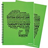 コクヨ Evernote連動ツインリングノートCamiApp FastEver Edition 緑 B罫 A5 2冊セット ス-TCAEN91B-GX2