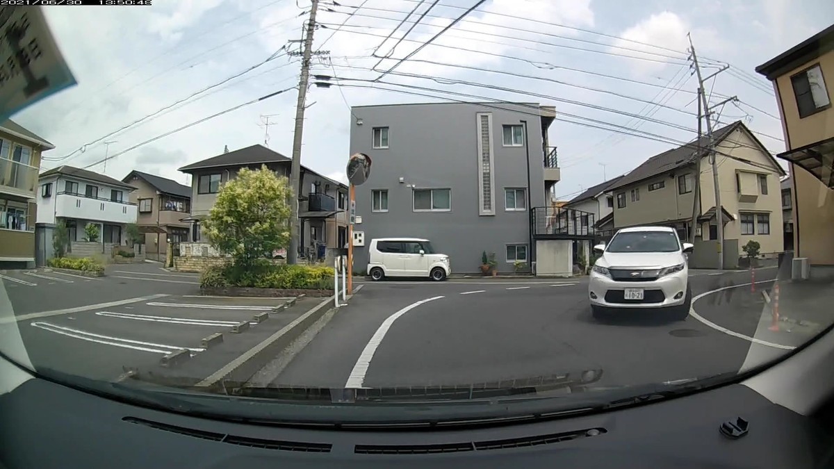 ーいつもの嫌がらせー 最初４００ｍで４台と遭遇 相変わらず２台もが嫌がらせ容疑要件を満足 令和３年６月３０日 昼版 Arktorous Company 2