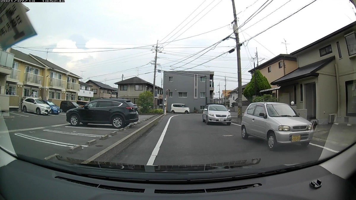 ーいつもの嫌がらせー 最初３００ｍで４台と遭遇 その内３台が しっかりｔ嫌がらせ容疑要件満足 令和３年７月１３日 昼版 Arktorous Company 2