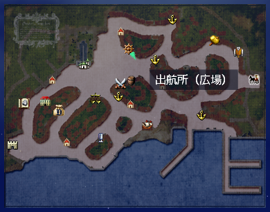 ナポリ街地図