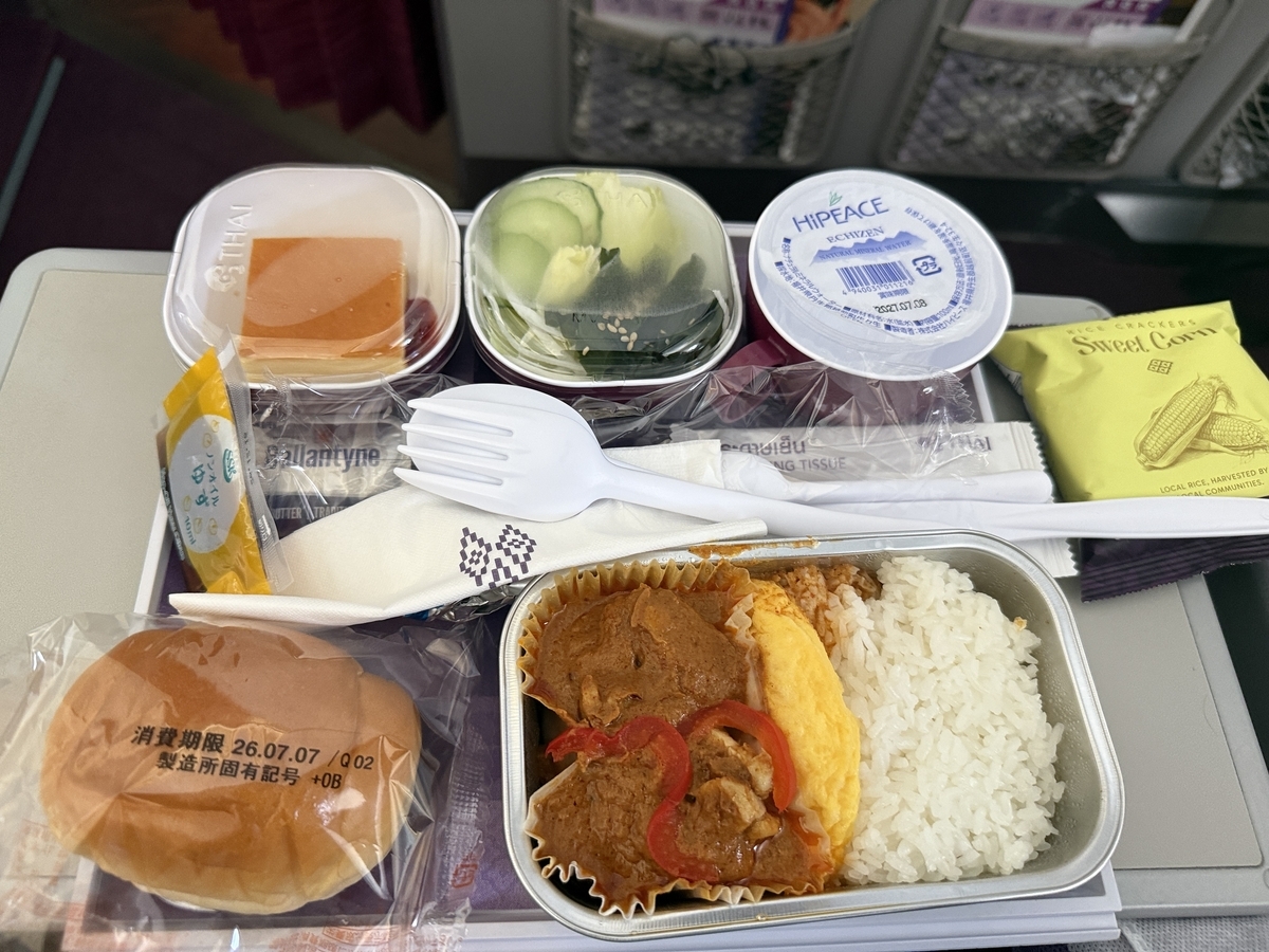 TGで関空からのバンコクへ、7月から機材が変更になった。 - Astechno