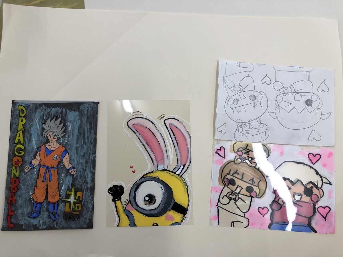 3月の「セル画」。 - ものづくり工房 アトリエ木の実