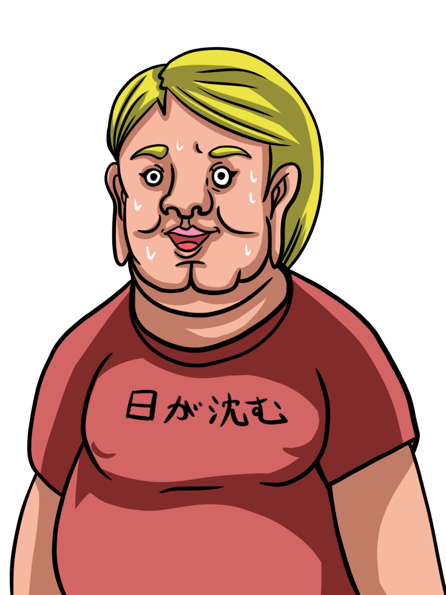 ぬーまいと工房のキャラクター、ハザマの画像。