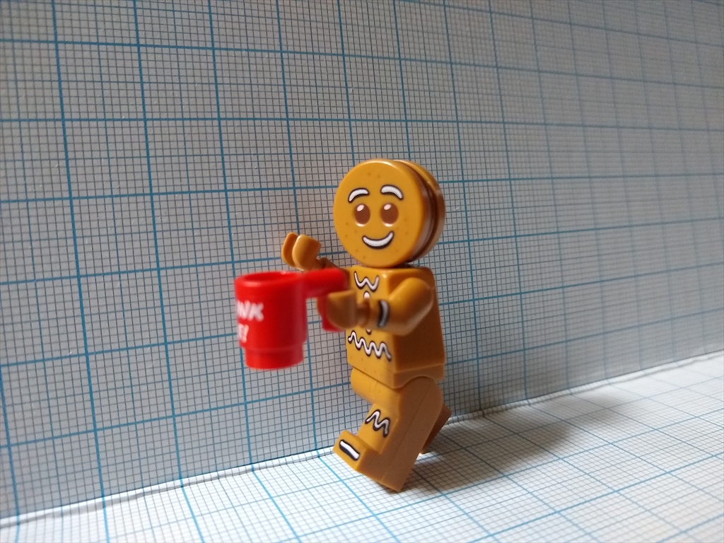 LEGO　ミニフィグ　ジンジャーブレッドマンの画像