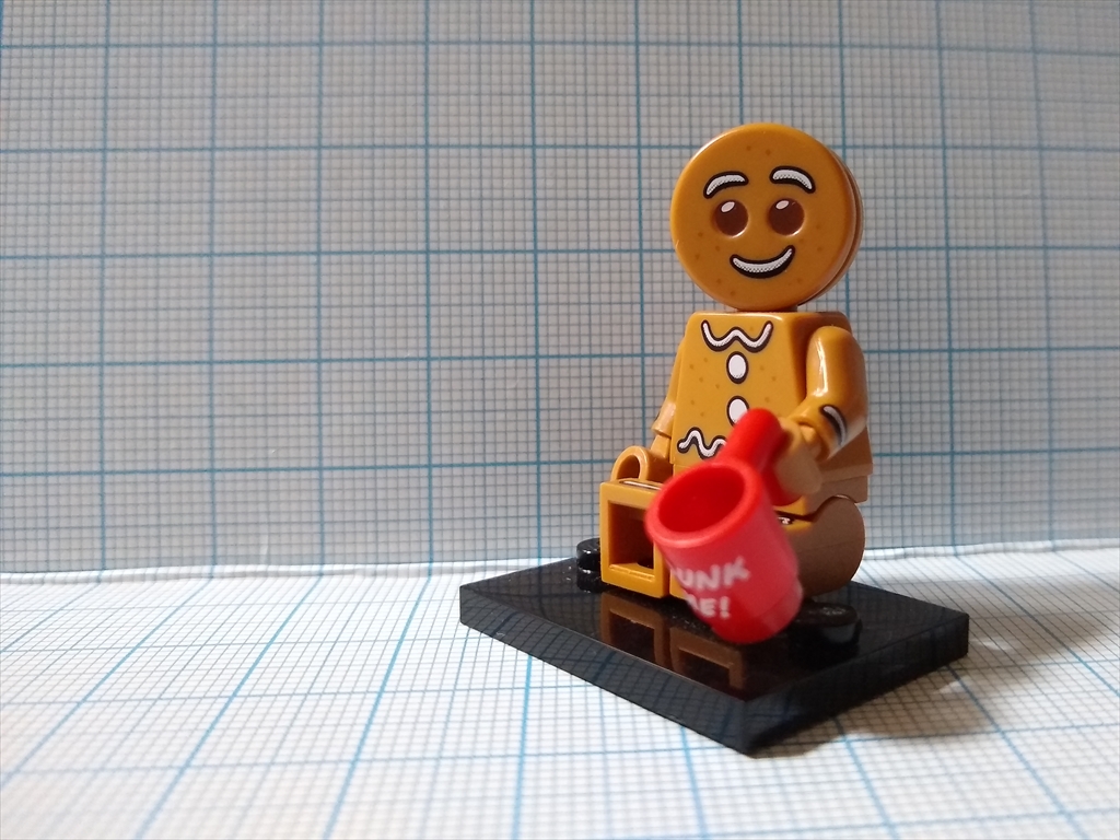 LEGO　ミニフィグ　ジンジャーブレッドマンの画像