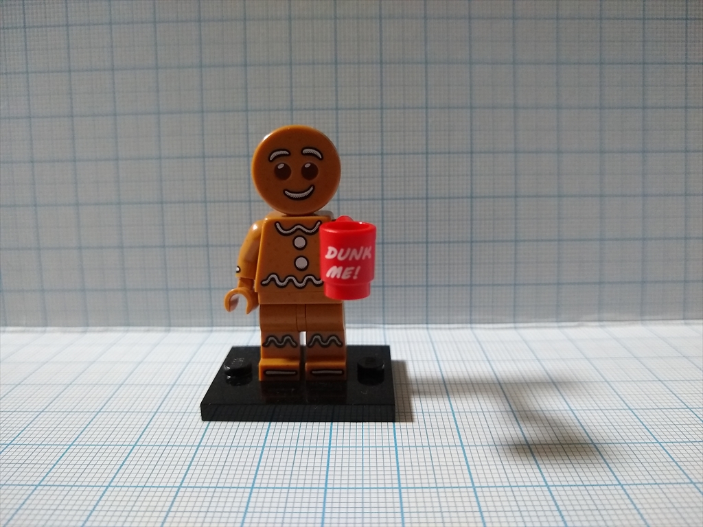 LEGO　ミニフィグ　ジンジャーブレッドマンの画像