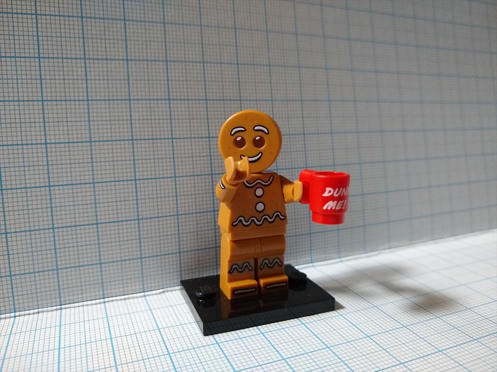 LEGO　ミニフィグ　ジンジャーブレッドマンの画像