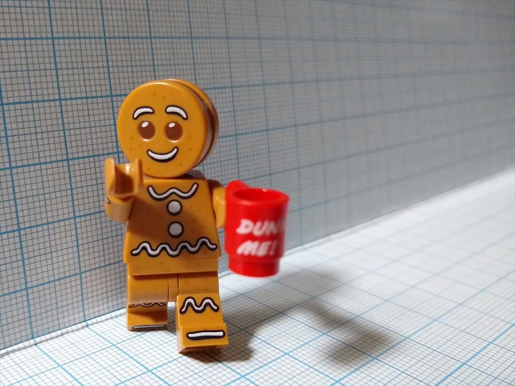 LEGO　ミニフィグ　ジンジャーブレッドマンの画像