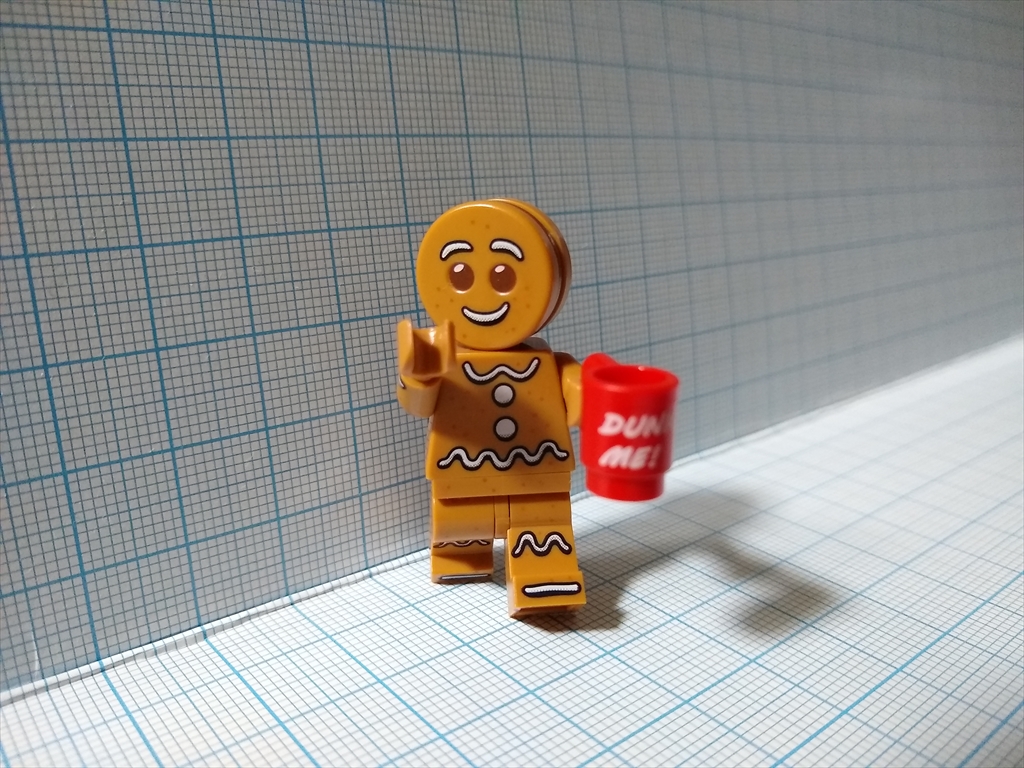 LEGO　ミニフィグ　ジンジャーブレッドマンの画像