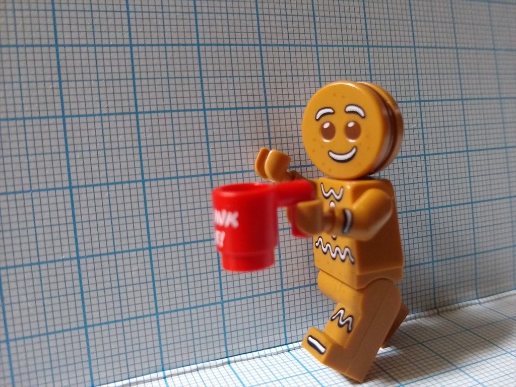 LEGO　ミニフィグ　ジンジャーブレッドマンの画像