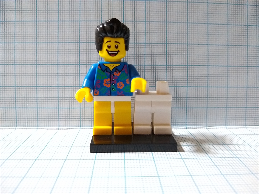 LEGO ミニフィグ 僕のズボンはどこ男の画像