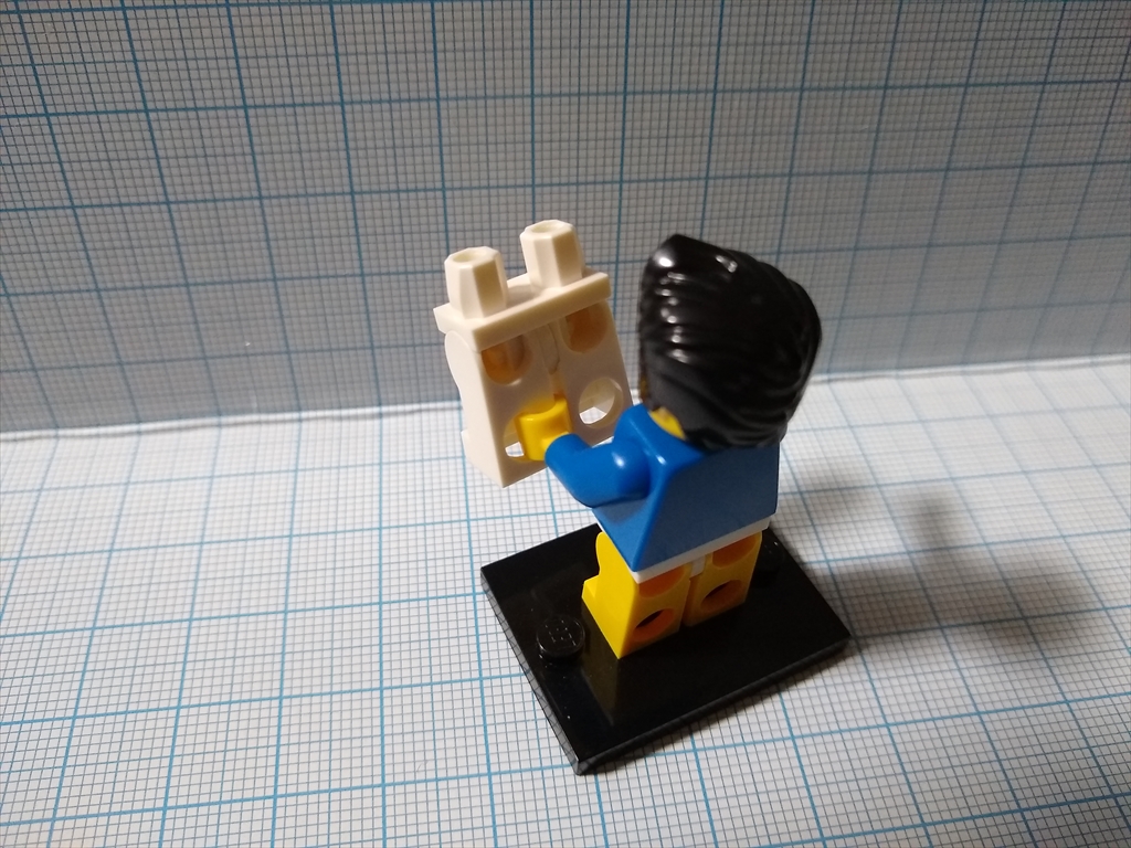 LEGO ミニフィグ 僕のズボンはどこ男の画像