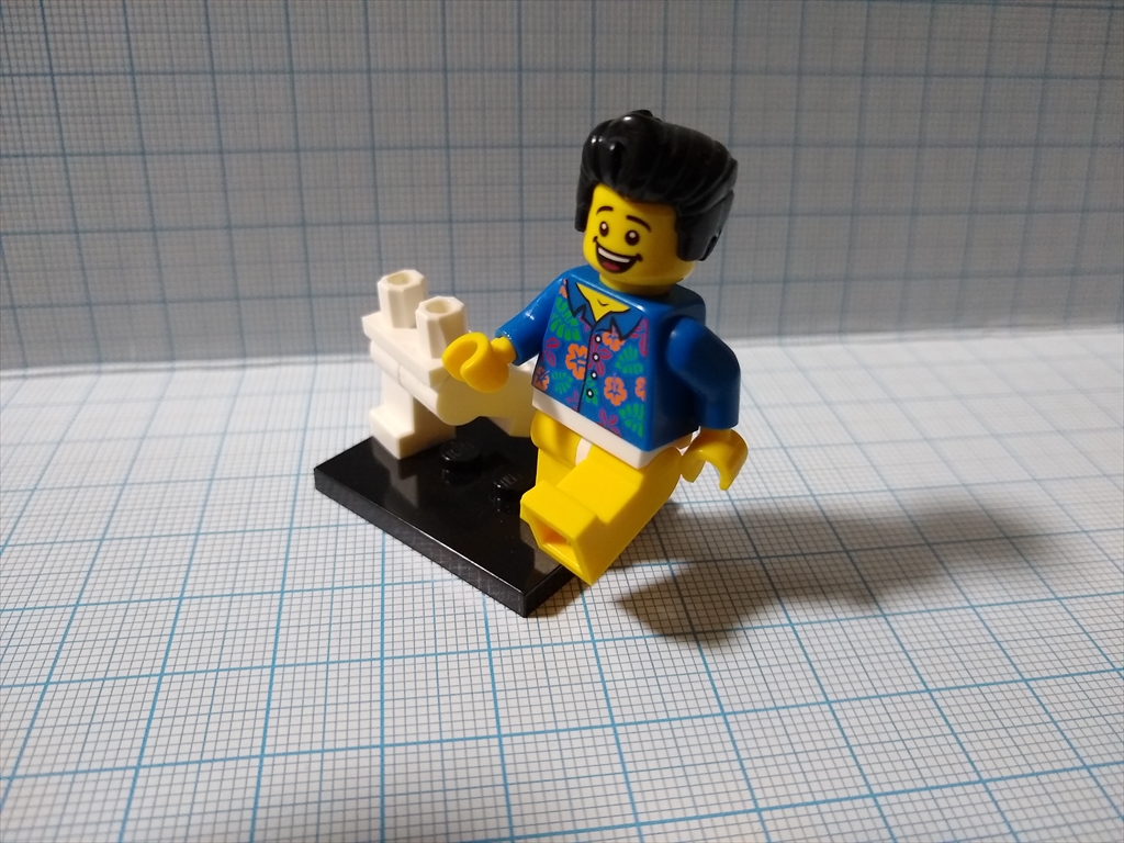 LEGO ミニフィグ 僕のズボンはどこ男の画像