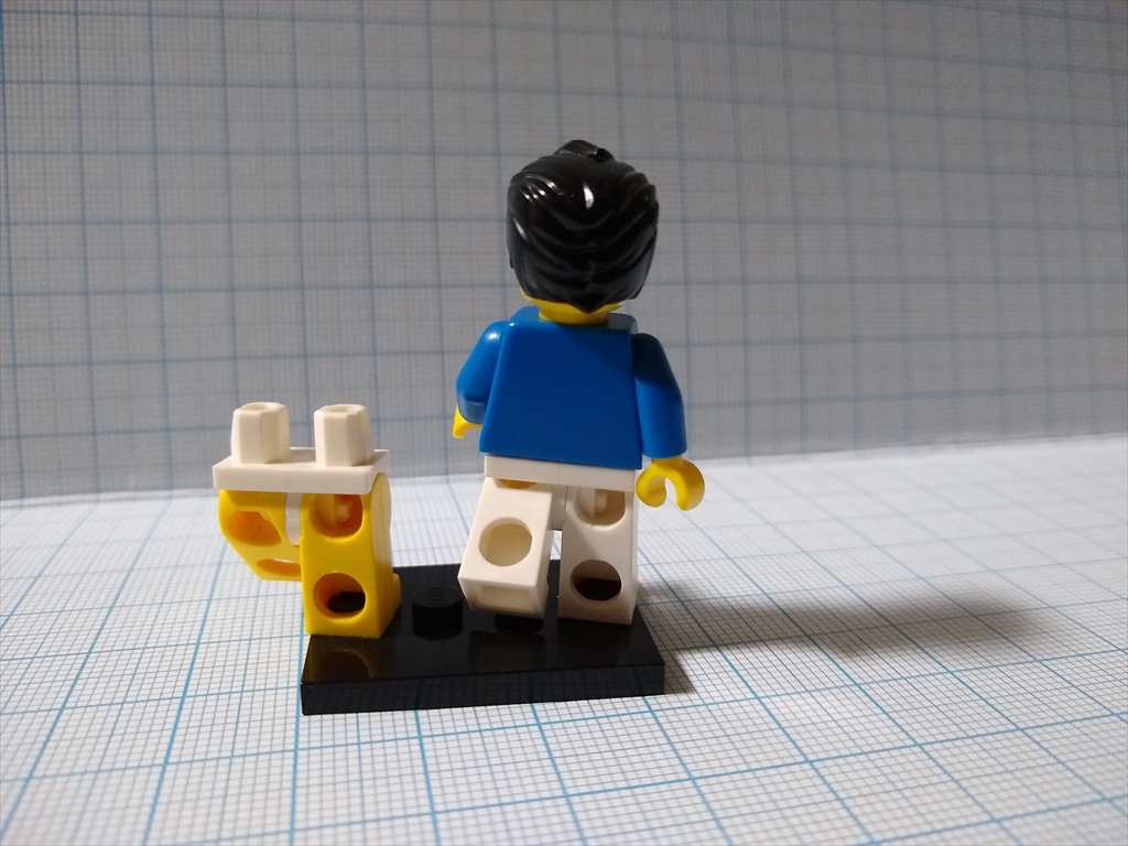 LEGO ミニフィグ 僕のズボンはどこ男の画像