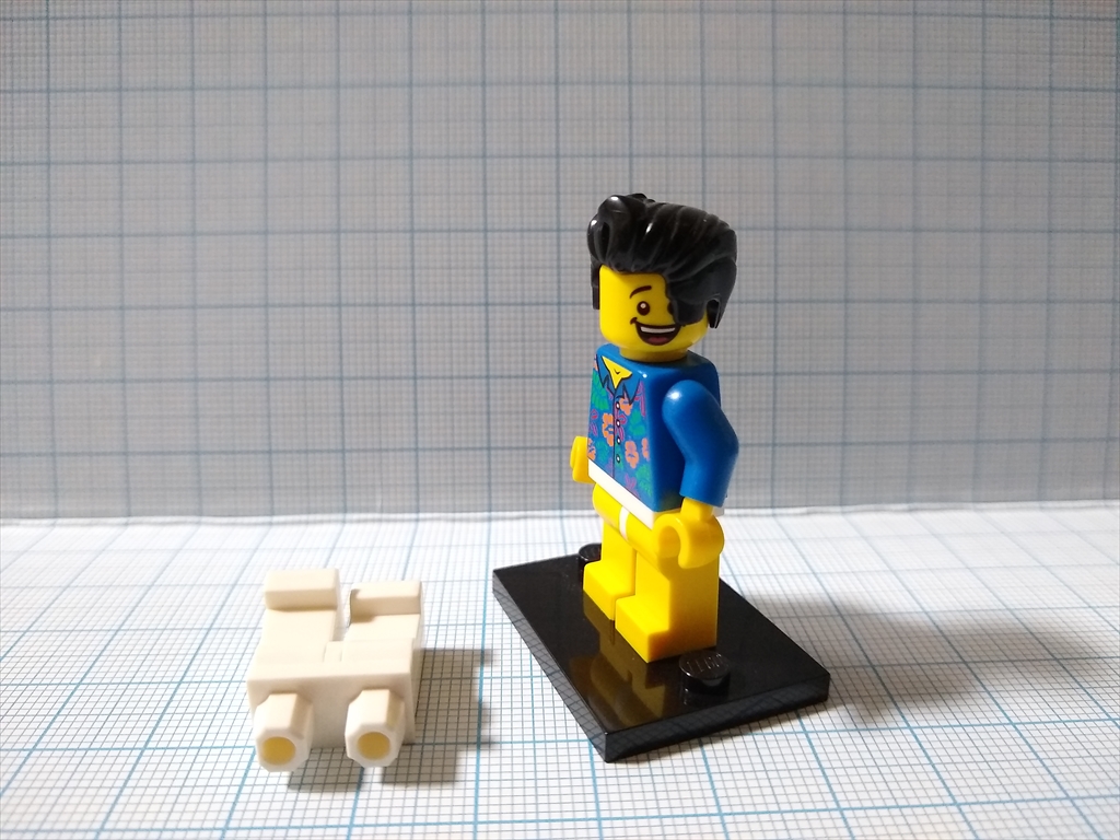 LEGO ミニフィグ 僕のズボンはどこ男の画像