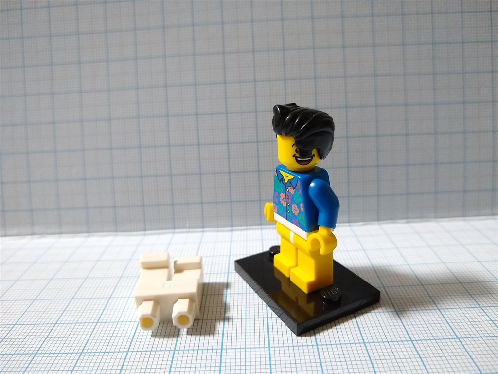 LEGO ミニフィグ 僕のズボンはどこ男の画像